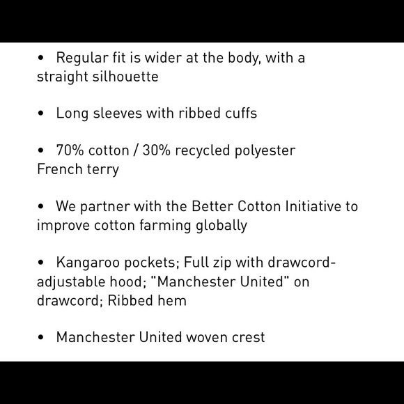 Last one! Adidas Manchester United Hoodie NWT XL - Picture 5 of 5